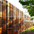 out Laser Cut Partition Screen with Corten Steel (KH-CT-03)